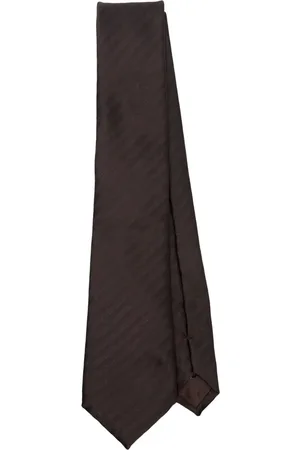 Giorgio Armani Corbata con motivo en jacquard