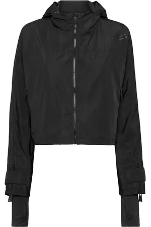 Philipp Plein Chaqueta con capucha y estampado Scratch