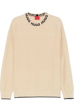 HUGO BOSS Jersey con logo en el cuello