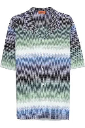 Missoni Camisa con motivo en zigzag