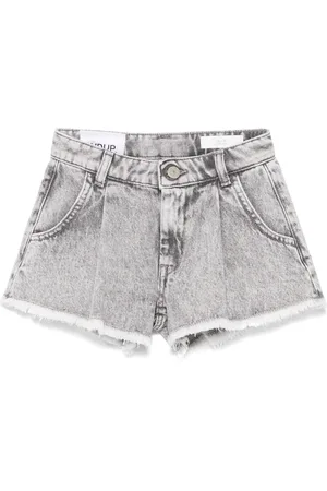 Dondup Pantalones vaqueros cortos con flecos