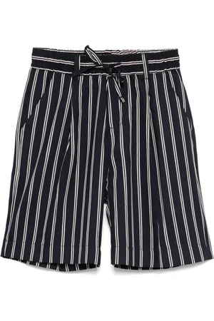 Paolo Pecora Pantalones cortos a rayas