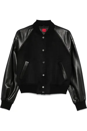 HUGO BOSS Chaqueta bómber corta con cremallera