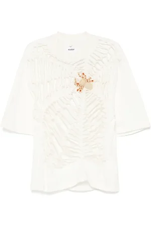 DOUBLET Camiseta con motivo de araña