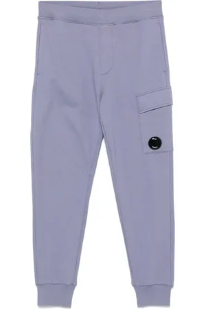 C.P. Company Pantalones de chándal con detalle Lens