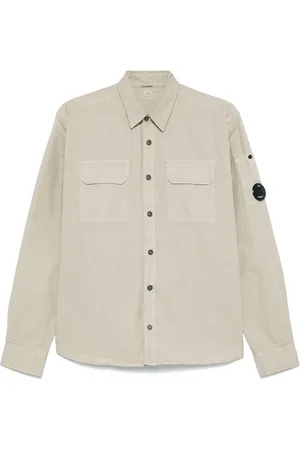 C.P. Company Camisa tipo gabardina