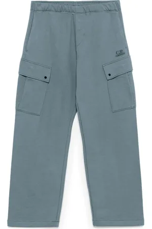 C.P. Company Pantalones de chándal con logo bordado