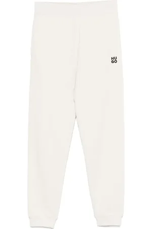 HUGO BOSS Pantalones de chándal de algodón con logo