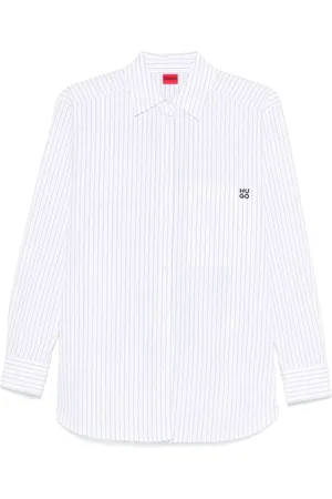 HUGO BOSS Camiseta con mariposa estampada