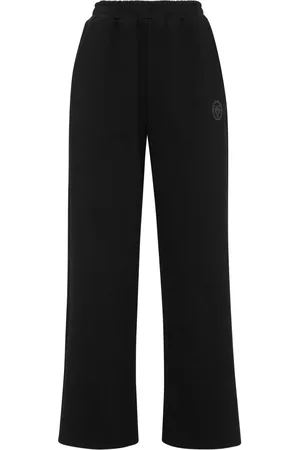 Philipp Plein Pantalones de chándal palazzo