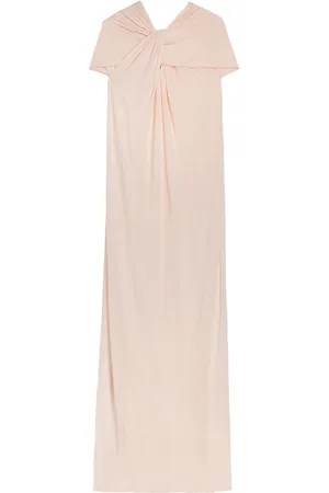 Jil Sander Vestido largo drapeado