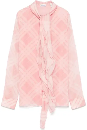 Burberry Blusa a cuadros