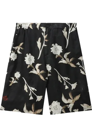 OFF-WHITE Bermudas con motivo floral