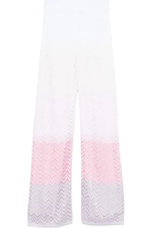 Missoni Pantalones de punto chevron