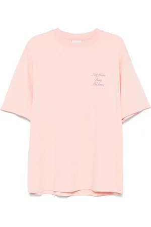 Drôle de Monsieur Camiseta Le T-shirt Slogan Cursive