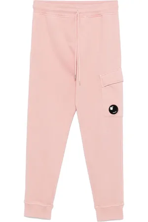 C.P. Company Pantalones de chándal con detalle Lens