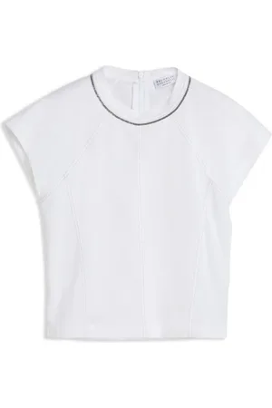 Brunello Cucinelli Camiseta Monili