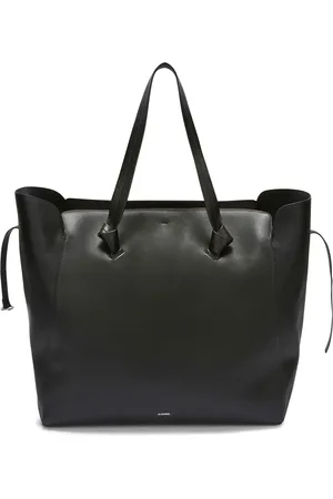 Jil Sander Bolso shopper grande con detalle de nudo