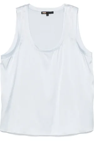Maje Top con cuello redondo