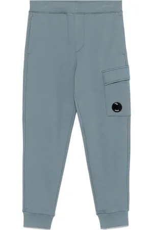 C.P. Company Pantalones de chándal con detalle Lens