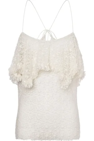 Serafini Top de encaje