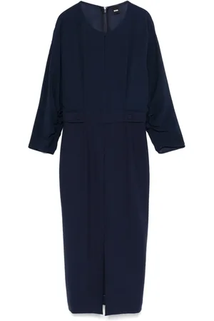 HUGO BOSS Vestido midi con botones