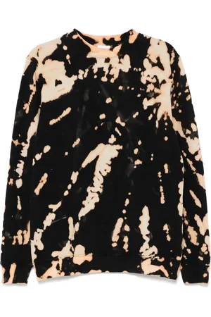 Stain Shade Sudadera con lazo estampado