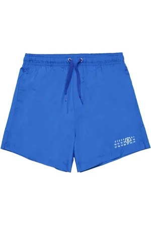 Maison Margiela Bañador con logo estampado