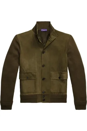 Ralph Lauren Cárdigan de ante