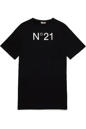 Nº21 Vestido estilo camiseta con logo