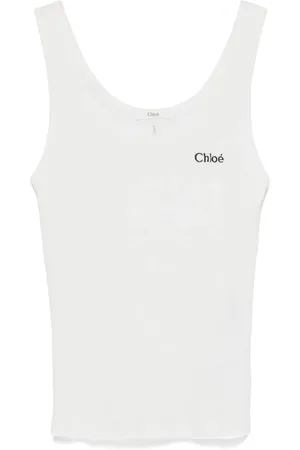 Chloé Camiseta de tirantes de tejido jersey