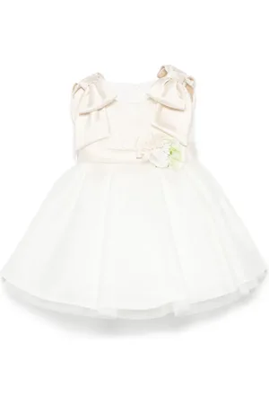 COLORICHIARI Vestido con apliques florales