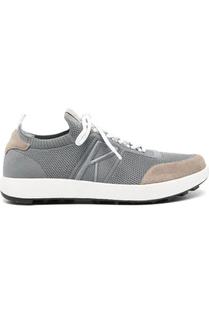 Kiton Zapatillas con logo bordado