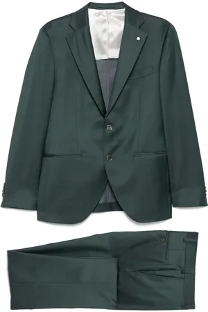 LUIGI BIANCHI MANTOVA Traje con botones