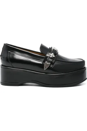 TOGA PULLA Mocasines con detalle de placa