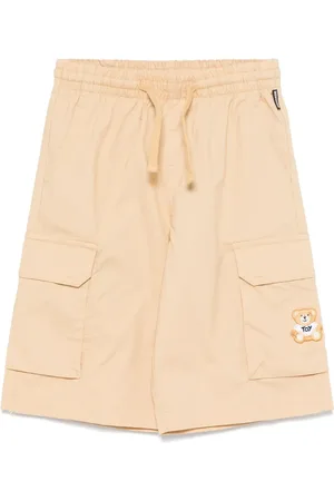 Moschino Bermudas cargo con efecto rasgado