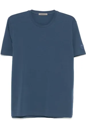 corneliani Camiseta con logo bordado