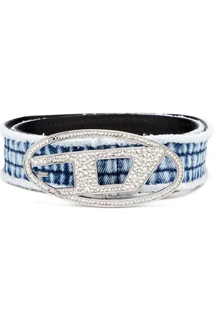Diesel Cinturón B-1DR con strass