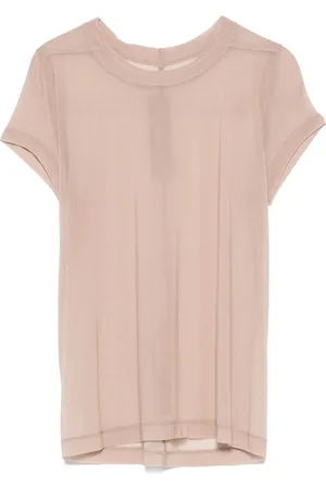 Rick Owens Camiseta Cropped Level