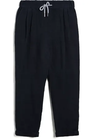 Brunello Cucinelli Pantalones con diseño teñido
