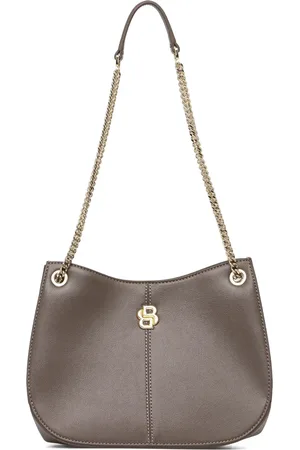 HUGO BOSS Bolso de hombro con placa del logo