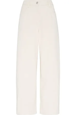 Brunello Cucinelli Pantalones estilo capri