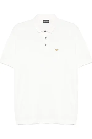 Emporio Armani Polo con logo bordado