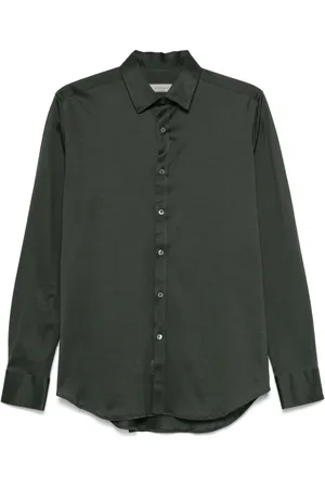 CANALI Camisa con pliegues