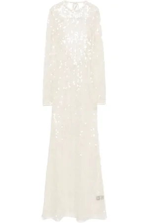 DAVID KOMA Vestido de fiesta con lentejuelas