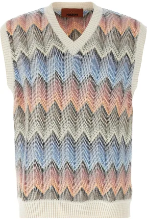 Missoni Chaleco con motivo chevron
