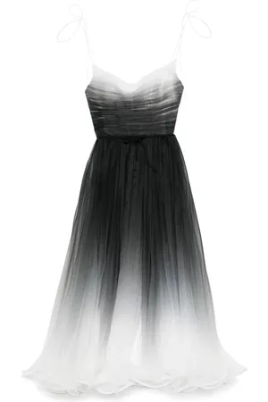 Ana Radu Vestido largo con efecto degradado