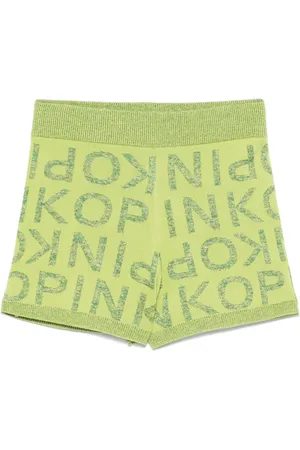Pinko Bermudas con logo en jacquard