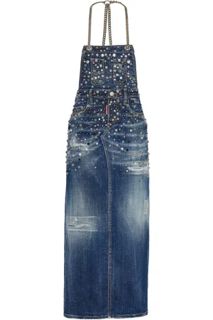 Dsquared2 Vestido midi vaquero