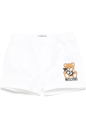 Moschino Bermudas con detalle de oso